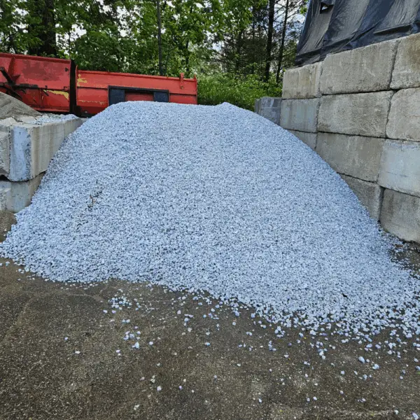 3/4" Arctic White Stone - Per Ton - Image 3