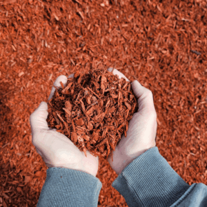 Red Dyed Mulch - Per Cubic Yard