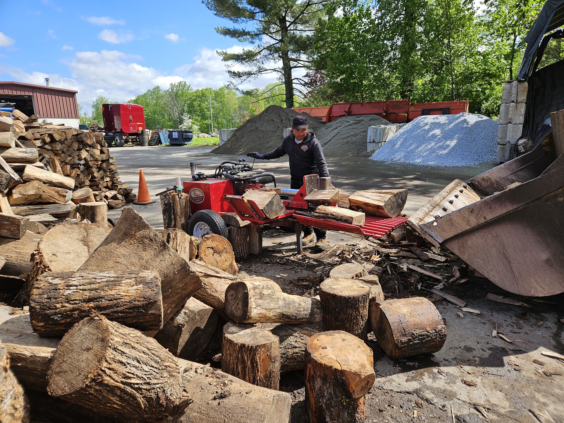 Firewood Splitting Services in Northern New Jersey | Kirk Allen