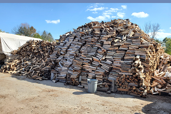 professional firewood splitting services
